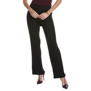 HL Affair New York Sweater Pant M Medium Ribbed Black Stretch